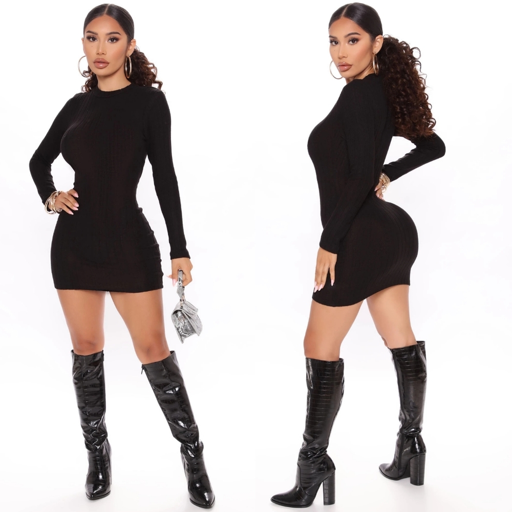 On High Demand Ribbed Mini Dress | Fashion Nova